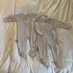 Nested Bean footies- size M (6-12 months)